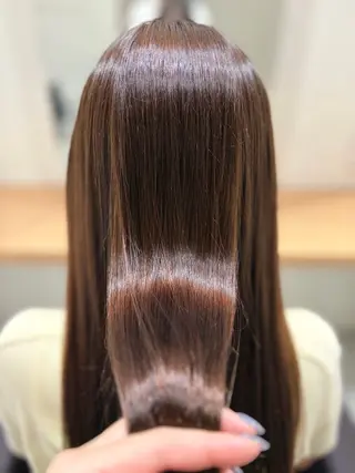 ロング 大阪 天王寺 attraitななかのヘアスタイル