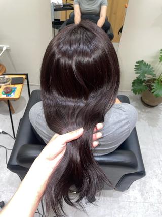 ロング カラー JURI /HUIのヘアスタイル