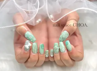 ネイル nail space choa.のネイルデザイン