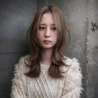 ロング ウルフカット🐺 /筒井謙登のヘアスタイル