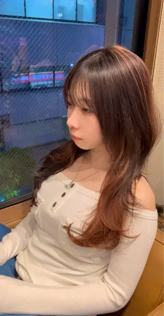 ロング レイヤー/ショート 遠藤光輝のヘアスタイル