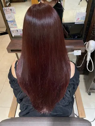 ロング カラー ヘアアレンジ いづか あいりのヘアスタイル