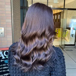 ロング 藤原 克宏のヘアスタイル