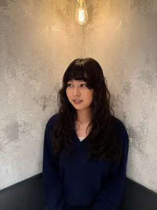 ロング 🪐海外hair/パ ーマ/暖色/ミミ🌼のヘアスタイル