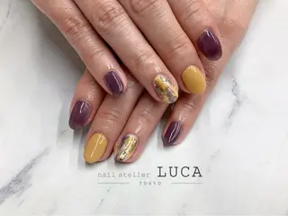 ネイル ネイルアトリエルカ スタッフのネイルデザイン