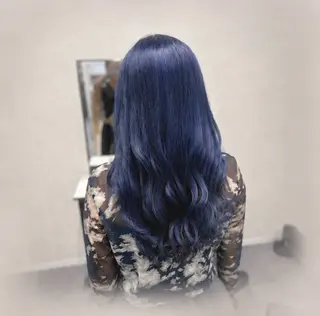 ロング カラー sakina ໒꒱のヘアスタイル