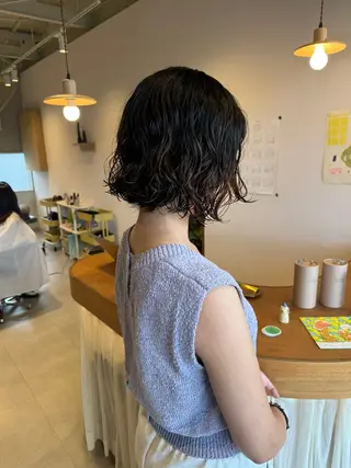 ショート カラー パーマ Takumi/ mukuのヘアスタイル