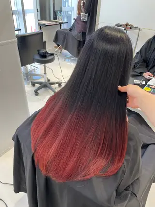 ロング カラー パーマ ヘアアレンジ 💗無料カットモデル 募集中yu-ki💗のヘアスタイル