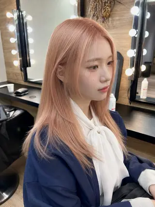 ミディアム ユナイテッド ビューティー西金沢のヘアスタイル