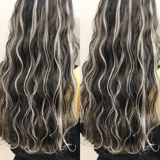 ロング カラー BREK 袋井店のヘアスタイル