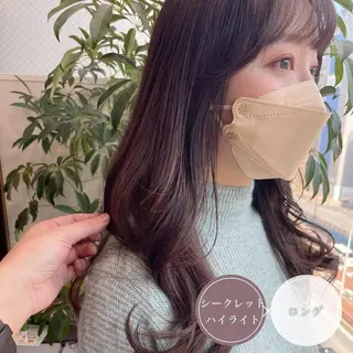 ロング カラー アンブレラカラー💫 フェイスフレーミングのヘアスタイル