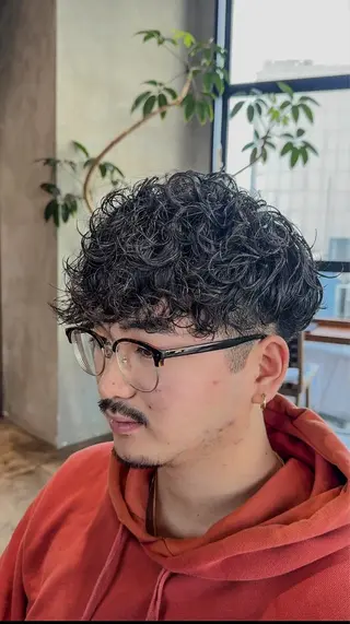 パーマ メンズ メンズ特化ニュアンス パーマ RYOのヘアスタイル