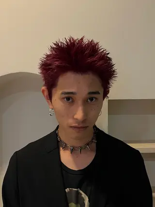 ショート カラー メンズ 野呂 育摩のヘアスタイル