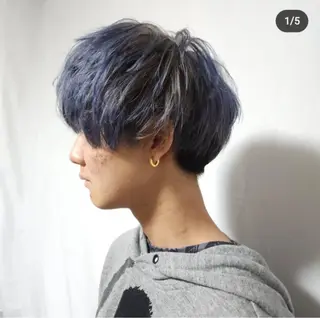 メンズ 🍓暖色艶髪カラー 桝崎🎀ིྀのヘアスタイル