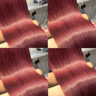 セミロング カラー ブリーチなし透明感 カラー🤍ྀིきららのヘアスタイル