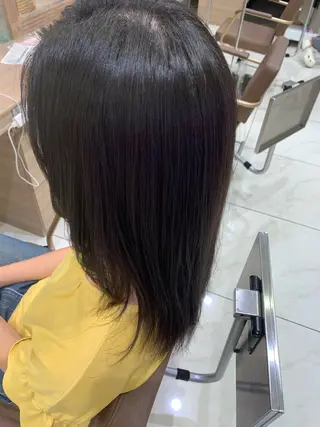 ミディアム 小平 悠人のヘアスタイル