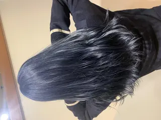 セミロング カラー ハイトーン得意😍 Lumiereのヘアスタイル