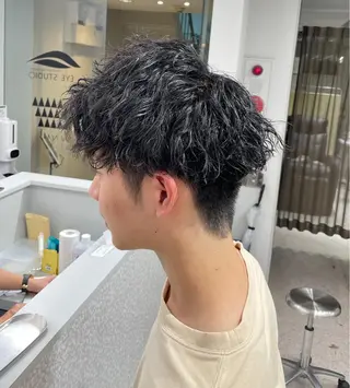 パーマ メンズ 京都河原町 メンズパーマ助川龍哉のヘアスタイル