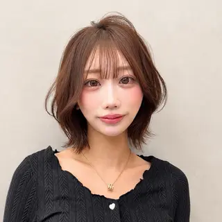 ミディアム カラー 🩷小川大輔🩷 ボブ/インナーカラーのヘアスタイル