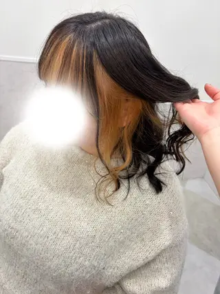 ミディアム 福与 美和のヘアスタイル