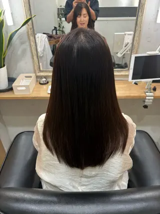 セミロング 白鳥 正孝のヘアスタイル