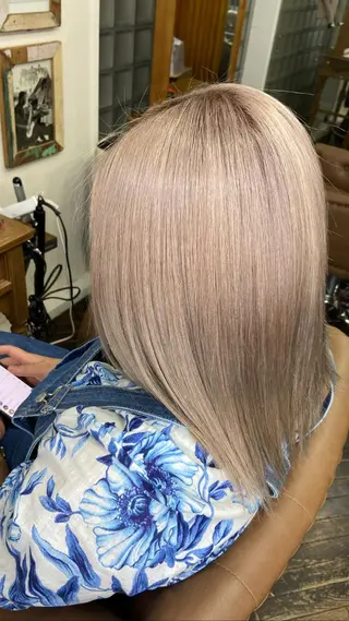 カラー レディースショート カットモデル募集🌟のヘアスタイル