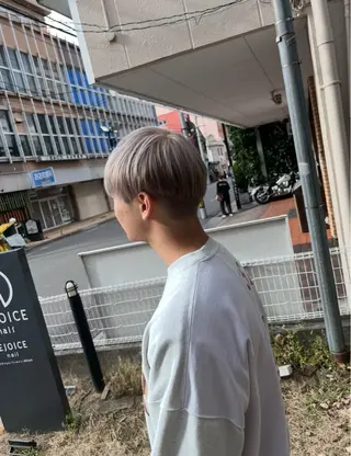 カラー メンズ 郡山メンズ特化 KIZUNAのヘアスタイル