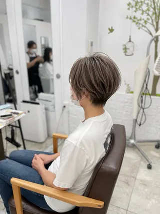 ショート カラー ショート特化 💐川崎希💐のヘアスタイル