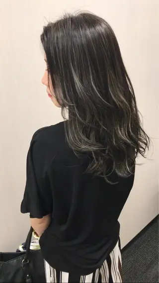 ロング 城領 直輝のヘアスタイル