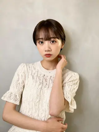 ショート ❤️ショートカット ・顔周りカット❤️のヘアスタイル