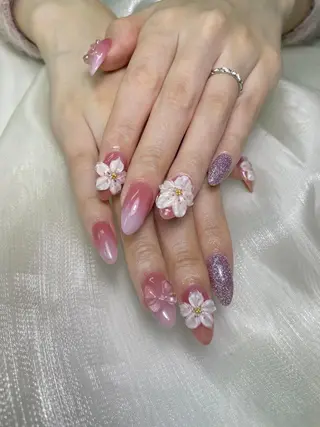 ネイル lucky nail YUI❤︎のネイルデザイン
