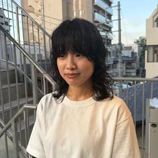 ミディアム 大宮/🌀パーマ🌀 サカイユウのヘアスタイル