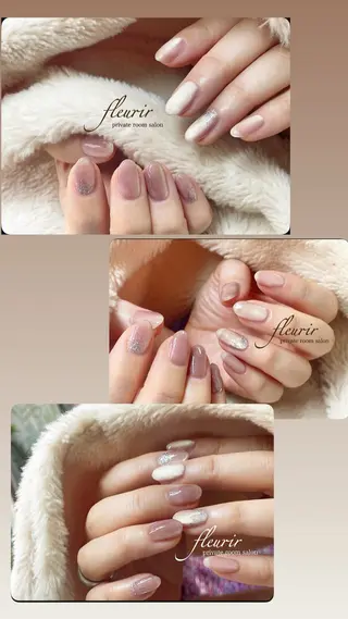 ネイル フルリール 【プライベートサロンのネイルデザイン