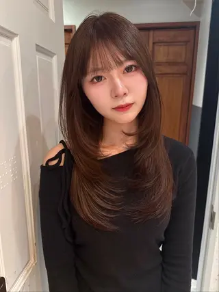 ロング カラー mai / linoah˚✧のヘアスタイル