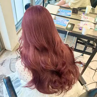 ミディアム カラー ヘアアレンジ 🎀ブリーチ×艶髪 🎀 ♡さや♡のヘアスタイル