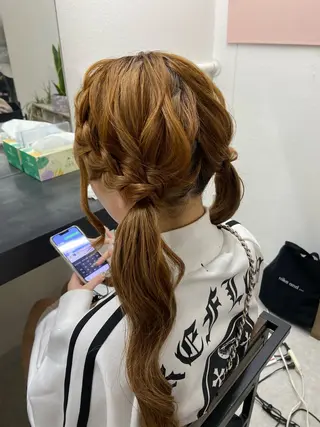 ロング Iio Renaのヘアスタイル