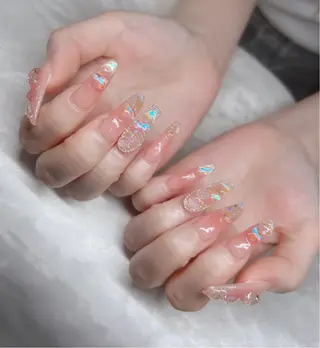 ネイル Lee Nails チップ長さだし専門店のネイルデザイン