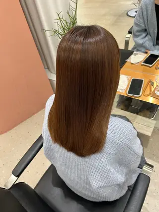 セミロング 美髪職人/山村 貫太/髪質改善のヘアスタイル