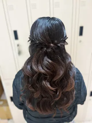 アレンジ/艶カラー 銀座🌼さきえのヘアスタイル