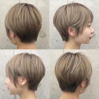 ショート 横地 凌のヘアスタイル