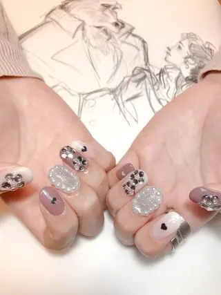 ネイル 平尾駅前/持込み専門 /owlnailのネイルデザイン