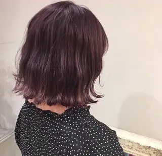 ミディアム カラー 浅沼 ゆいのヘアスタイル