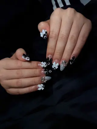 セミロング Bibi nail Osakaのネイルデザイン