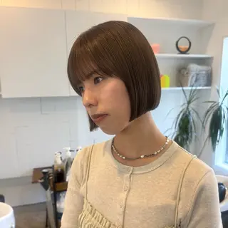 ミディアム 『新潟でトレンド ヘアなら僕』あいるのヘアスタイル