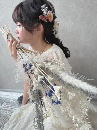 ロング ヘアアレンジ 伊藤 早人のヘアスタイル