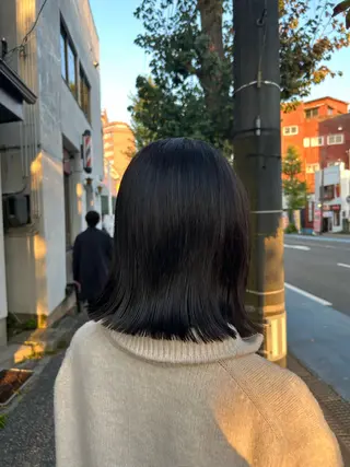 ミディアム ORe'S HAIR BE　GLaDまなみのヘアスタイル
