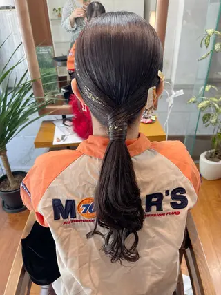 ヘアアレンジ 岩下 侑里のヘアスタイル
