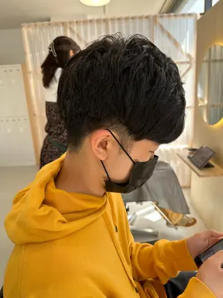 メンズ 深見 真由のヘアスタイル