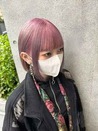 ミディアム カラー デザインカラー🎨 下北沢 / 磯部のヘアスタイル