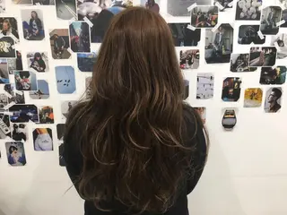 ロング カラー イシマル ナオヤのヘアスタイル